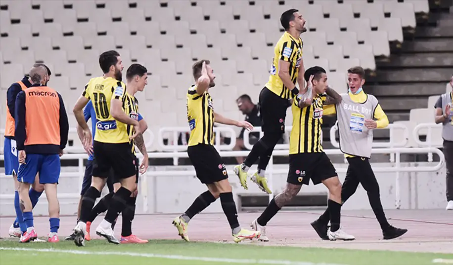 Сразу после выхода Шахова АЕК оформил победный гол в матче чемпионата Греции