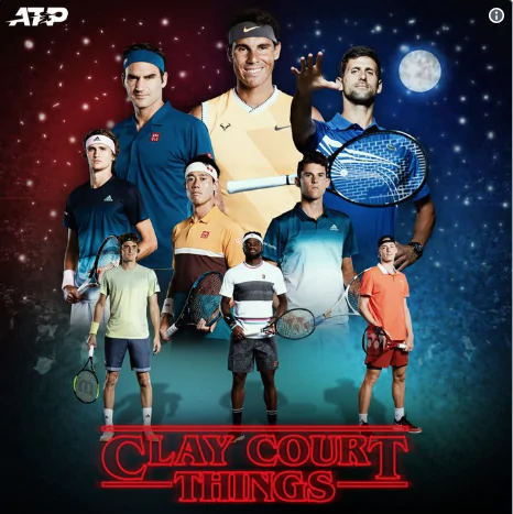 ATP изменила промо-постер к грунтовому сезону