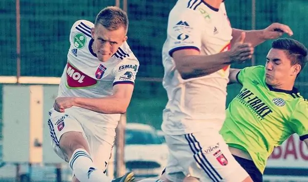 Петряк дебютировал за «Фехервар» в матче Лиги Европы
