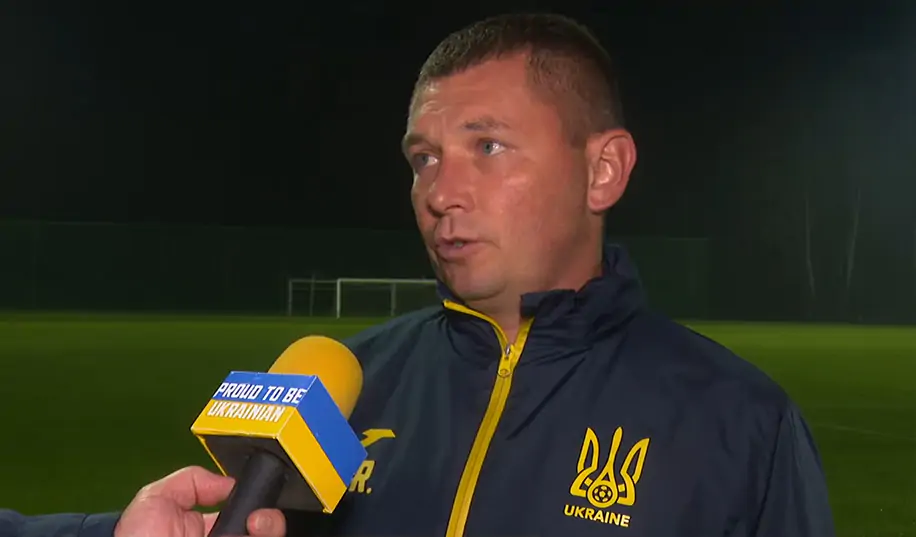 Тренер сборной Украины отметил хорошее физическое состояние игроков перед Шотландией