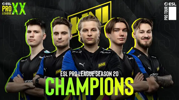 NAVI – переможці турніру ESL Pro League Season 20