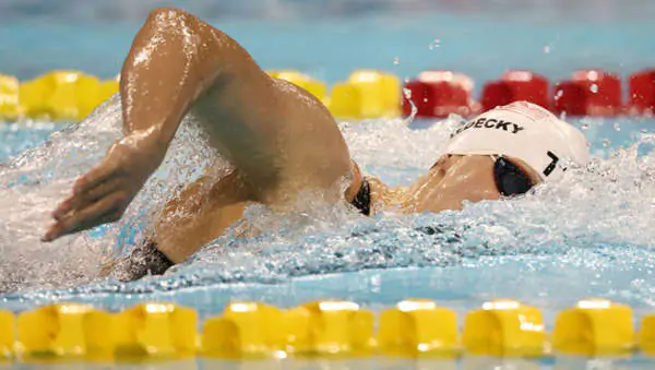 Американка Ледекі встановила новий світовий рекорд в запливі на 1500 м вільним стилем на короткій воді