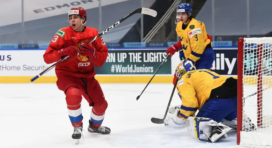 Россия прервала 14-летнюю победную серию Швеции на групповых этапах МЧМ