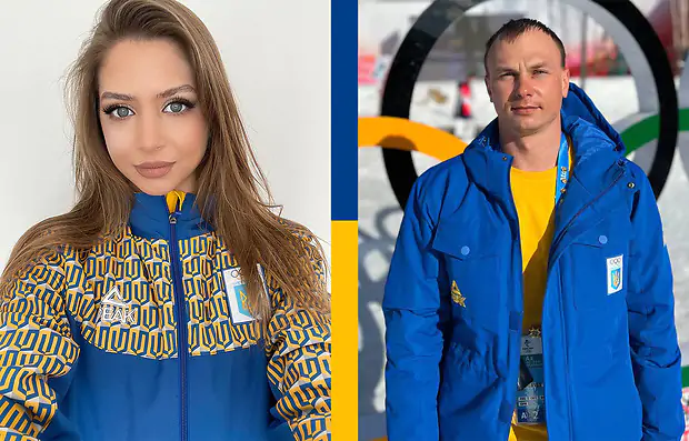 Абраменко і Назарова - прапороносці збірної України на церемонії відкриття Олімпіади-2022