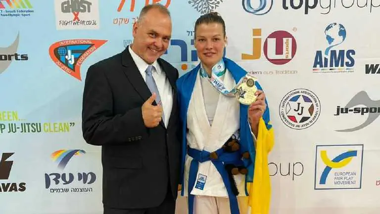 Богдана Голуб завоювала перше в історії України золото на чемпіонаті Європи з джиу-джитсу