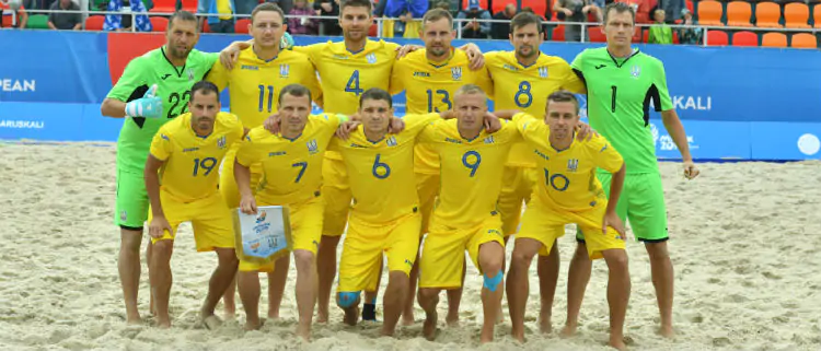 Сборная Украины получила право выступить  на Всемирных пляжных играх