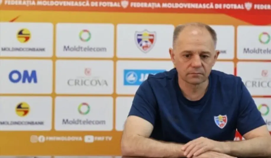 Тренер Молдовы заявил, что причина разгрома от Украины – в психологии