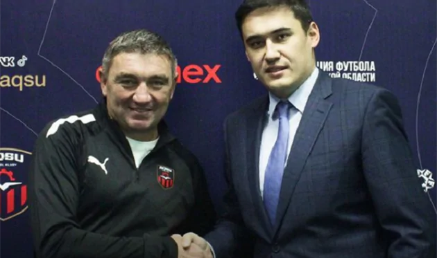 Костышин стал тренером казахстанского клуба