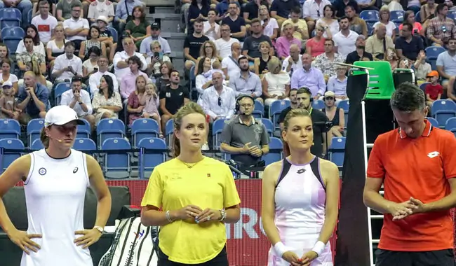 Швьонтек, Радванська та Стаховський зіграли в теніс і зібрали 400 тисяч євро для України