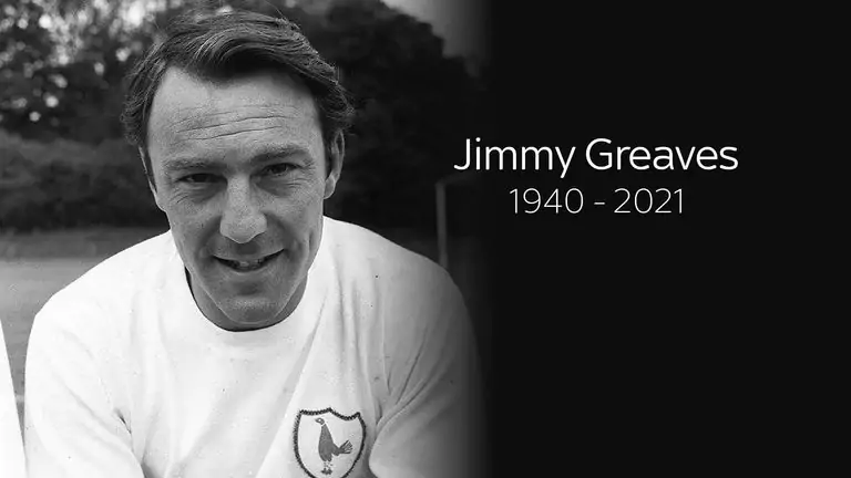 Помер легендарний екс-форвард збірної Англії Джиммі Грівз