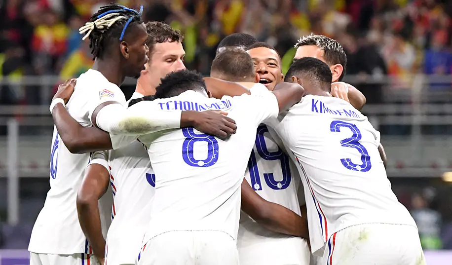 Франция снова переломила ход матча, став вторым победителем Лиги наций в истории