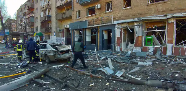 Российские террористы разбомбили место, где вырос Беленюк