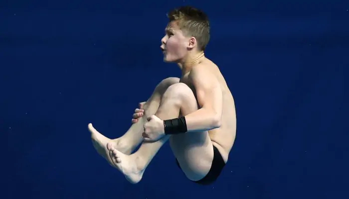 13-летний украинец Середа – четвертый в мире на 10-метровой вышке