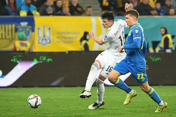 Україна не змогла утримати перемогу в матчі з Боснією і Герцеговиною