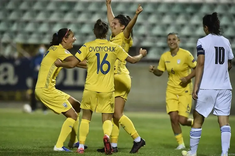 Женская сборная Украины разгромила Грецию, забив четыре мяча во втором тайме