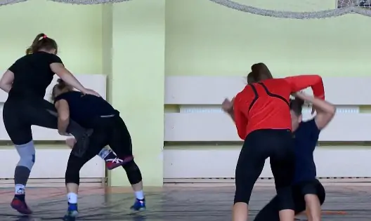 Женская сборная Украины по борьбе проводит последние тренировки перед вылетом на ЧМ-2019