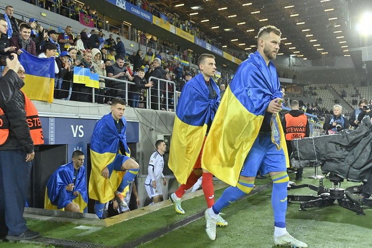 Сборная Украины попала в третью корзину жеребьевки отбора Евро-2024