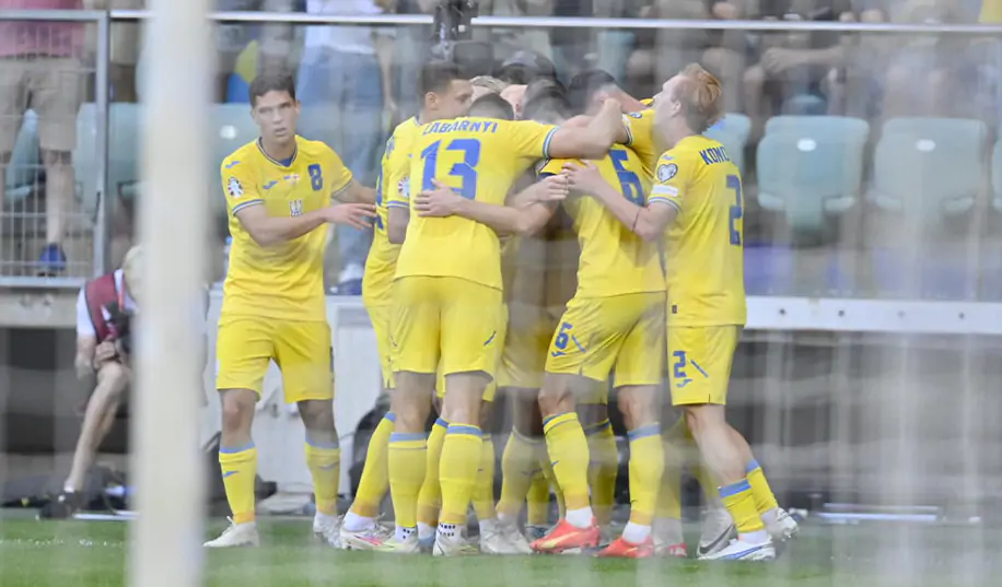 Сборная Украины оформила 250-й гол в официальных матчах