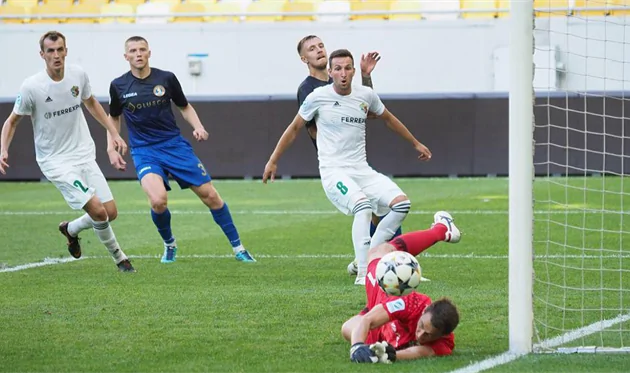 «Ворскла» на последней минуте вырвала победу у «Львова» благодаря пенальти 