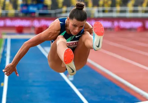 Бех-Романчук выиграла чемпионат Украины по легкой атлетике в прыжках в длину