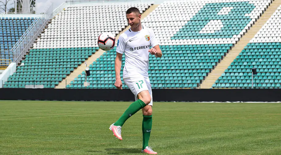 Защитник «Ворсклы» Чеснаков стал рекордсменом команды по количеству матчей