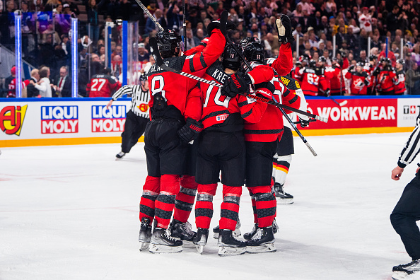 Канада дважды уступала Германии в счете, но все же выиграла финал чемпионата мира