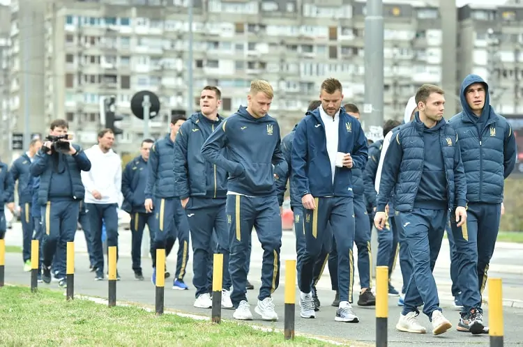 Стала известна заявка сборной Украины на матч с Сербией