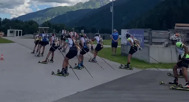 Українські біатлоністи провели контрольну гонку на зборі в Австрії