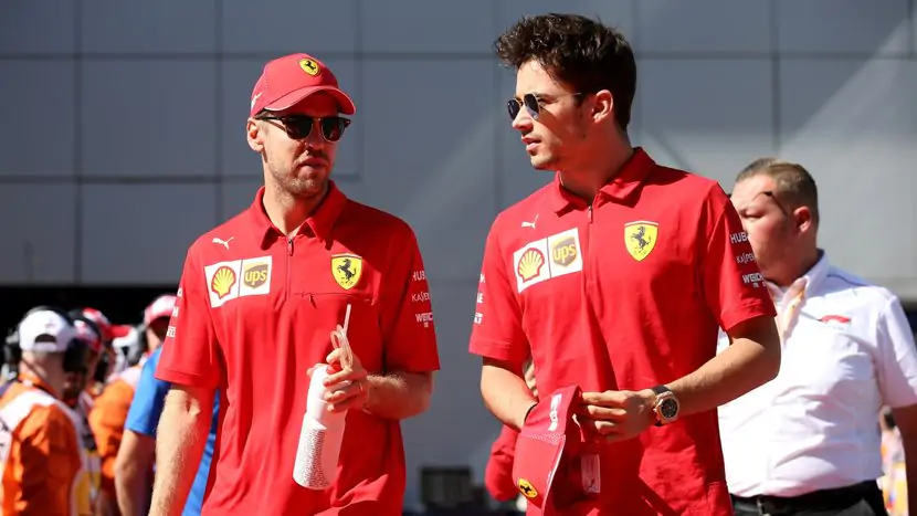 Ferrari поставило точку в конфликте Феттеля и Леклера