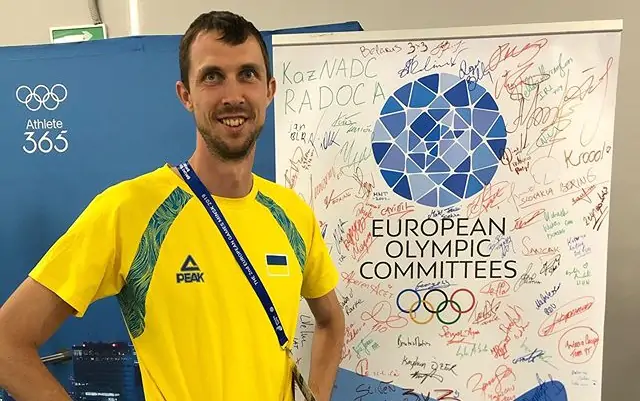 Бондаренко показал, как тренируется после повреждения на Европейских играх