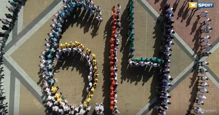 «Пишаємось!». В Киеве прошел флешмоб в честь 25-летия рекорда Сергея Бубки