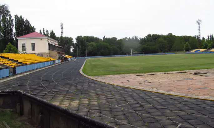 У Новій Каховці затопило футбольний стадіон