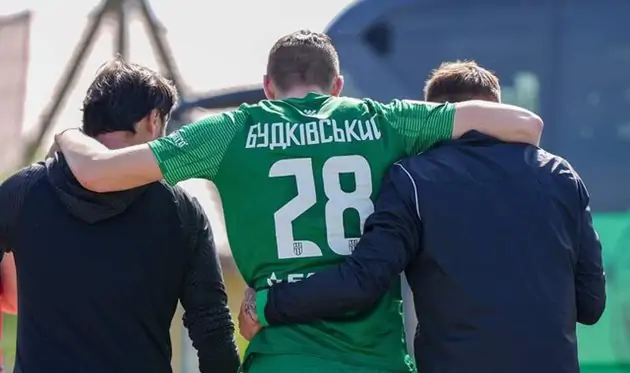 Будковский получил перелом гайморовой кости в матче с Минаем