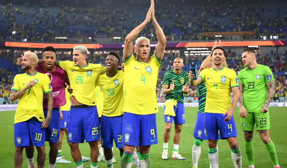 Бразилія продовжить випереджати Аргентину в рейтингу FIFA, Бельгія, що вилетіла в груповому етапі, – 4-а