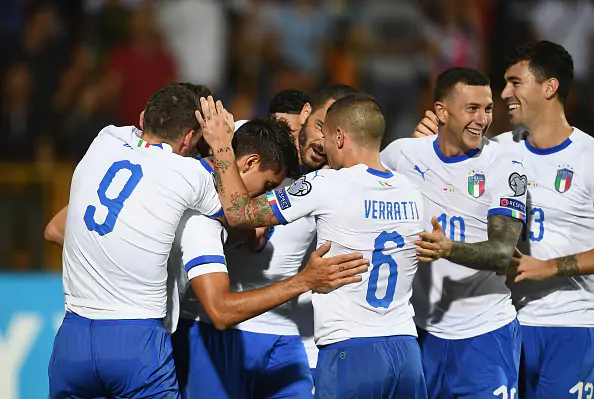 Италия наколотила 9 мячей Армении, еще две команды вышли на Евро-2020