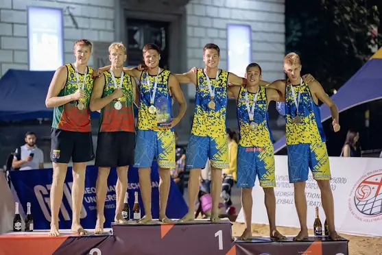 Українці здобули дві медалі на чемпіонаті Східноєвропейської волейбольної зональної асоціації