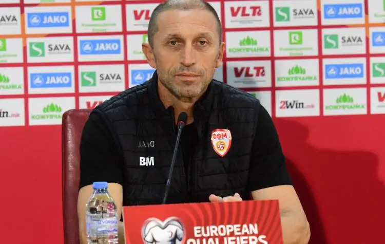 Тренер сборной Северной Македонии: «Об Украине не стоит много говорить»
