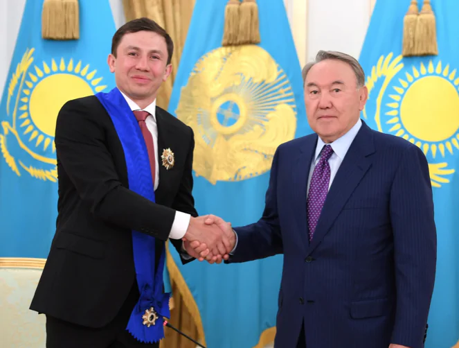 Головкин поблагодарил Назарбаева за 29 лет президентства в Казахстане