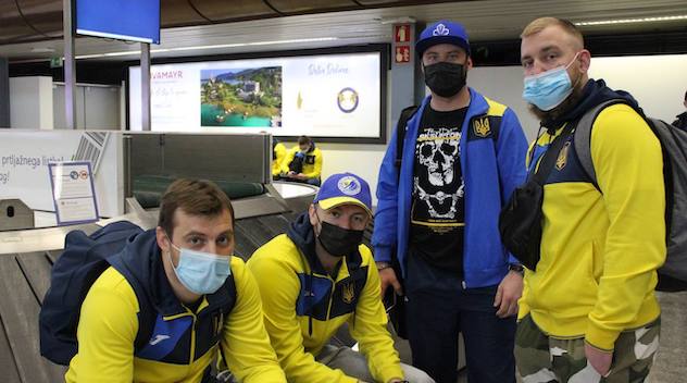 Национальная команда Украины получила весь свой багаж и сыграет на международном турнире в Любляне