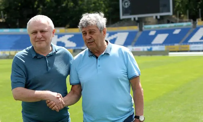 Суркис и Луческу посетили финал Лиги чемпионов