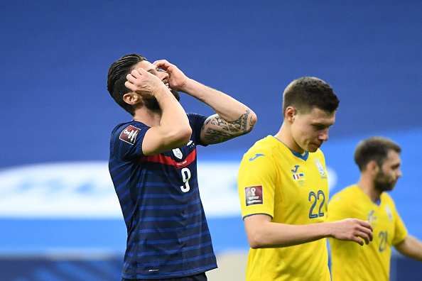 Жиру: «Украина показала отличный футбол, но эта сборная была нам по зубам»