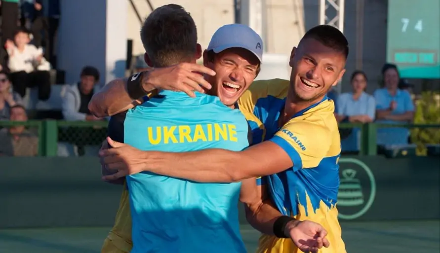 Названо склад збірної України на матч Кубка Девіса проти США