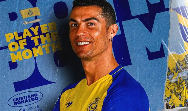 Роналду признан лучшим игроком месяца в Саудовской Аравии