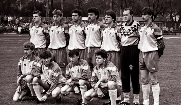 28 лет назад сборная Украины сыграла первый матч в истории