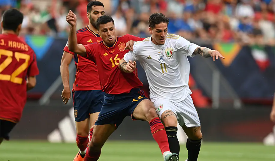 Испания на последних минутах вырвала у Италии путевку в финал Лиги наций