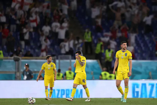 Сборная Украины потерпела 15-е крупное поражение в своей истории