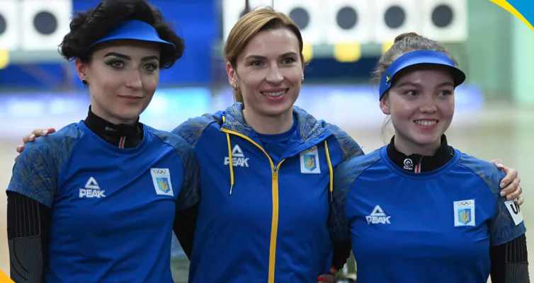 Сборная Украины завоевала золото Европейских игр в пулевой стрельбе