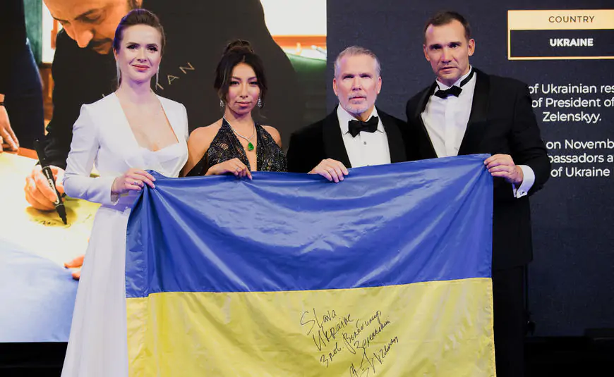 На благотворительном вечере Свитолиной было собрано почти 10 миллионов гривен в поддержку Украины
