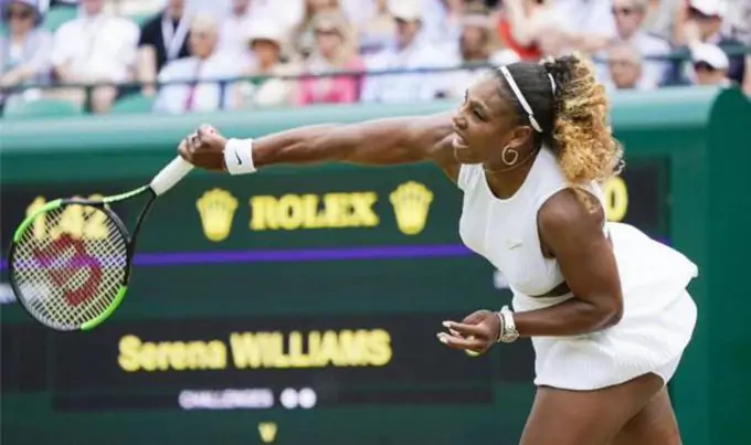 Серена Уильямс провела тренировку с чемпионом юниорского Roland Garros