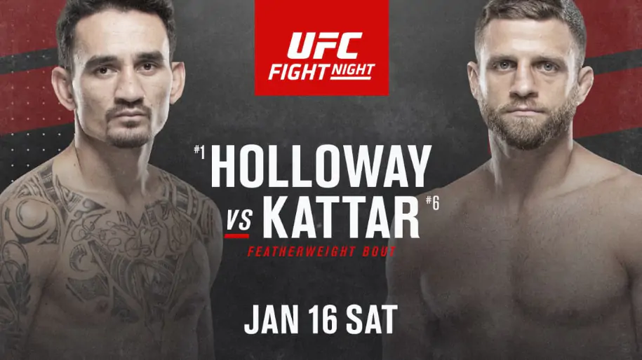 Файт-кард UFC Fight Night 184: Холловэй – Каттар, Понзиниббио – Ли